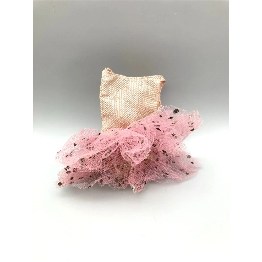 Vintage Barbie Skipper Tutu Mesh Ballerina Outfit #1905, Ballet Class 1963